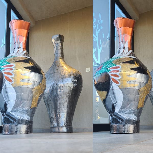 Jarrones pintados